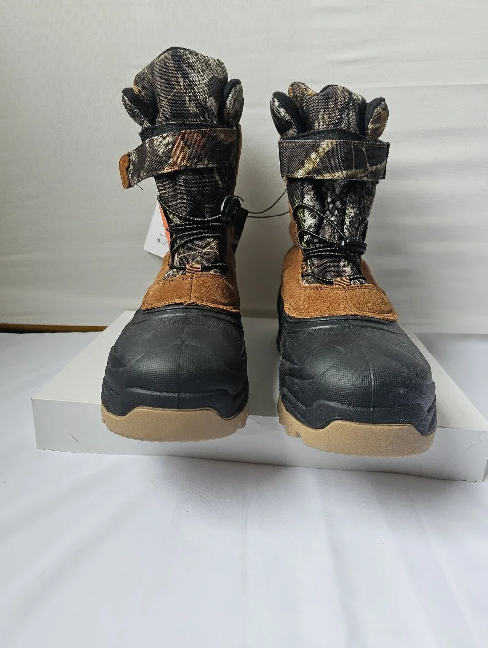NWT Ozark Trail Snow Boots – Mossy Oak Camo – Men's Size 9 – Waterproof – Rated